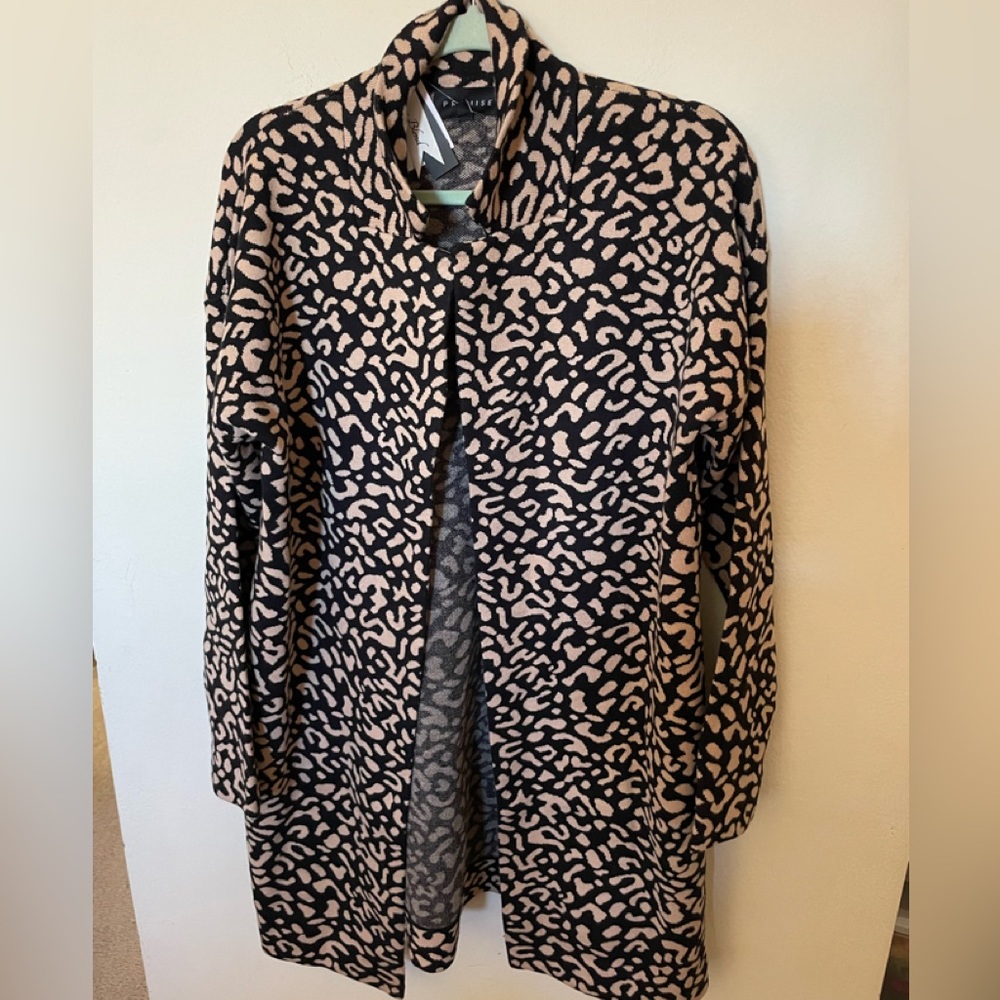 PREMISE OPEN FRONT CARDIGAN SWEATER